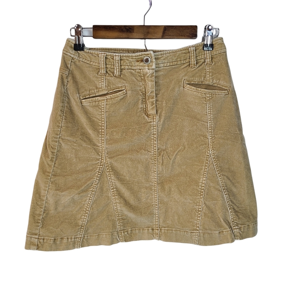 David Paul Tan Corduroy Skirt 4P